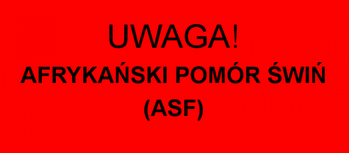 Miniaturka artykułu ASF w Gminie Wola Mysłowska !!!