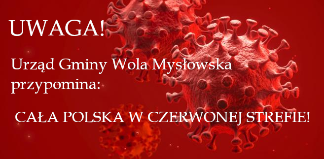 Miniaturka artykułu Uwaga! Cała Polska objęta czerwoną strefą epidemiczną!