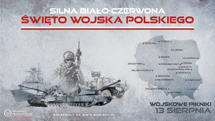 Miniaturka artykułu Defilada Wojska Polskiego i Pikniki Wojskowe „SILNA-BIAŁOCZERWONA”