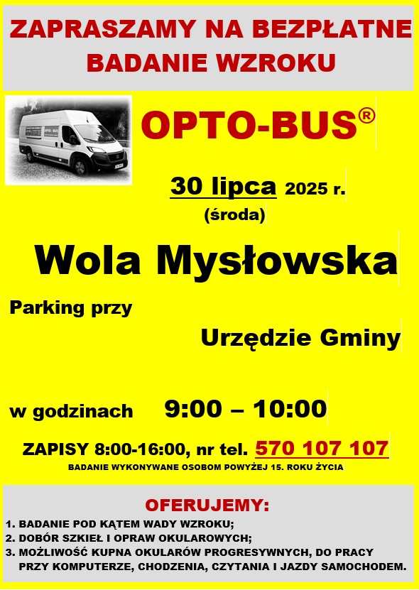 Miniaturka artykułu Bezpłatne badanie wzroku