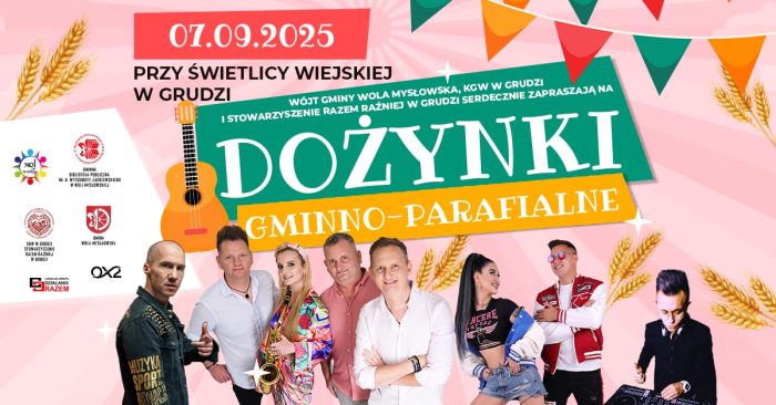 Miniaturka artykułu Zapraszamy na Dożynki Gminne!
