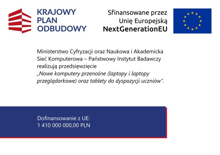 Miniaturka artykułu Środki z KPO pomogą w wyposażeniu naszych szkół w nowoczesne urządzenia multimedialne!